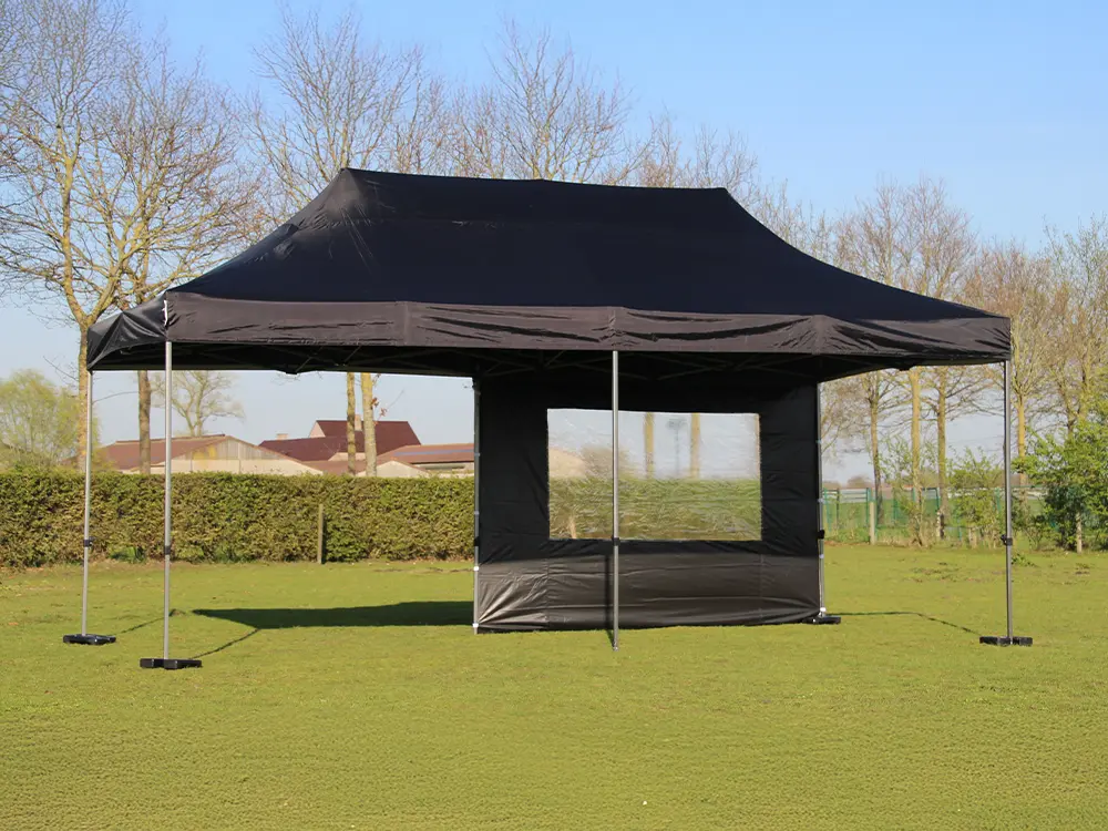 Tonnelle 8X4 noire