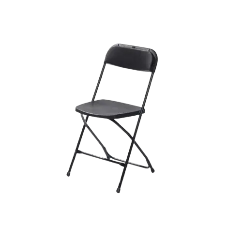 Chaise Samsonite noire