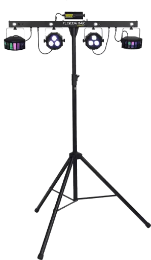 Rampe Florida BAR - 8 effets Led + Laser + Pied &  Accessoires